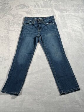 Urban Pipeline SuperFlex Straight Fit Boys 12 Blue Stretch Jeans 30x27